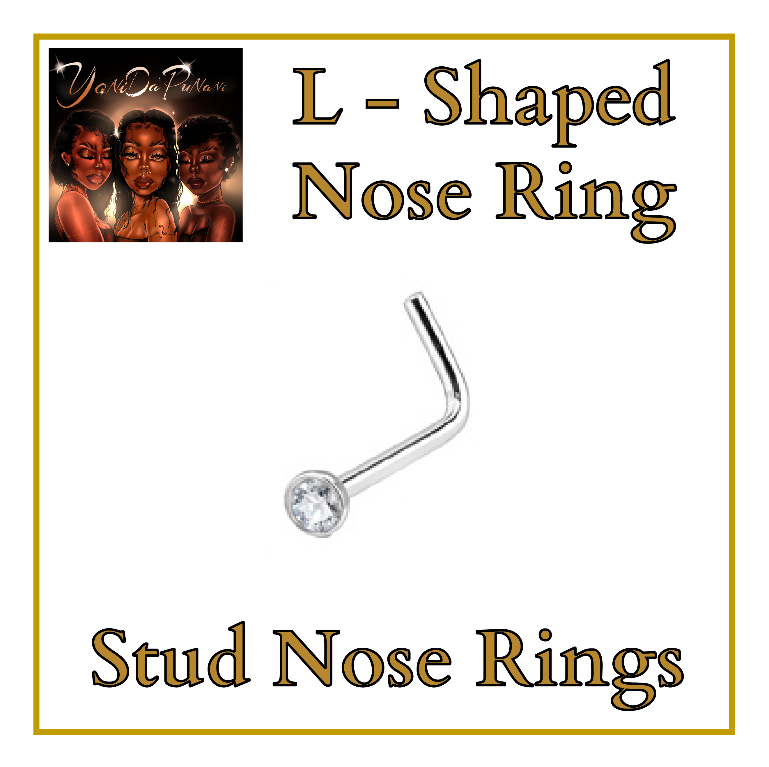 ZS 6pcs/lot Double Hoop Nose Ring Stainless Steel Twist Nose Piercing Screw  L-Shape Retainer Nostril Piercing Helix Earrings | L shaped nose ring, Nose  piercing, Nose rings hoop