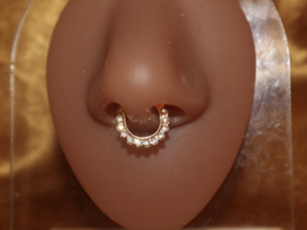 Standard Nose Hoop Ring Piercing